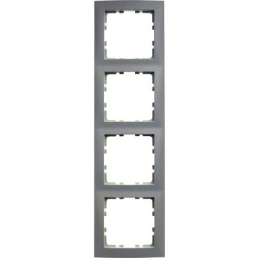 Berker RAHMEN 4-FACH PWS / BERKER 10148989 GLÄNZEND S1 10148989