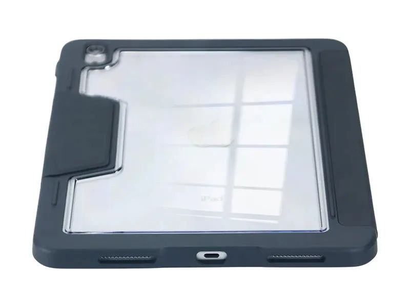 DEQSTER RT2 - Flip-Hülle für Tablet - widerstandsfähig - Polyurethan, Polycarbonat - Schwarz - für Apple 11-inch iPad Air (M2, M3)