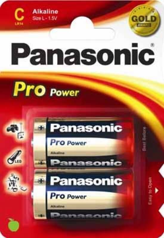 Panasonic LR14PPG/2BP Pro Power 2er Blister