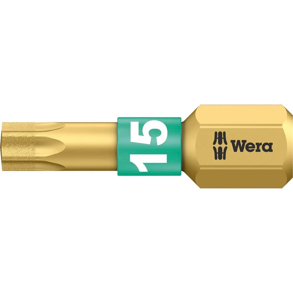 WERA Diamant-Bit-Einsatz 867/1BDC 1/4sechskant TX 15/25 mm Torx®