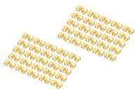 DIGITUS Kabelclips mit Farbcodierung - für Patch-Kabel - Gelb (Packung mit 100)