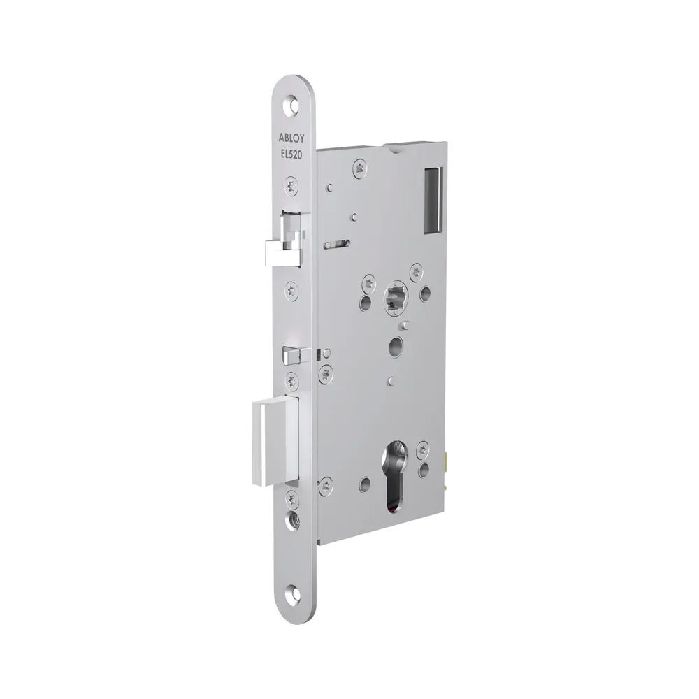 Assa Abloy Elektro- Sicherheitsschloss EL 520 mit Steuerung, 65/20, Edelstahl-Effekt
