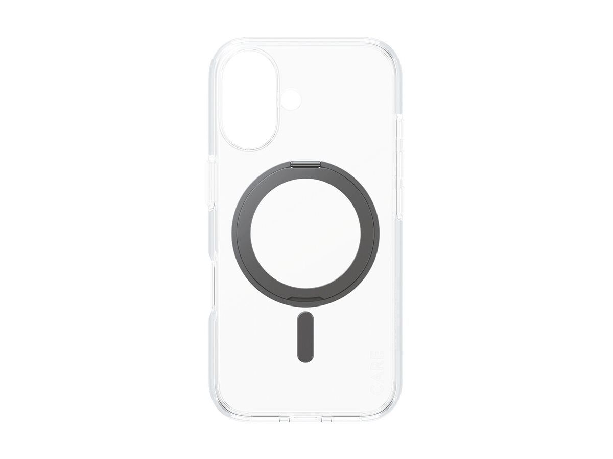 PanzerGlass CARE by PanzerGlass - Hintere Abdeckung für Mobiltelefon - mit Ständer - kompatibel mit MagSafe - Thermoplastisches Polyurethan (TPU)