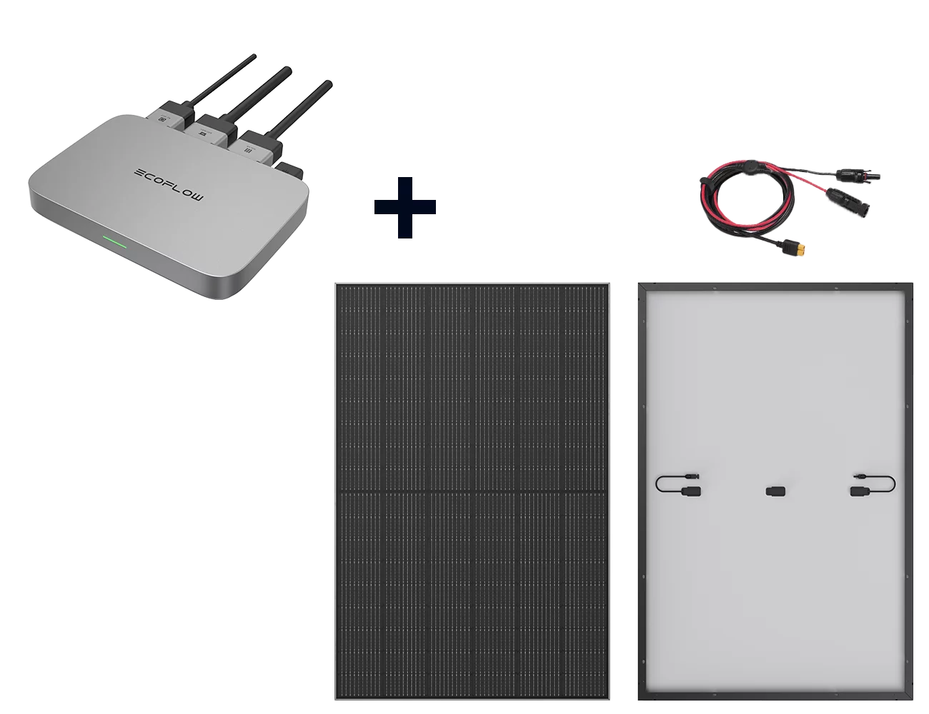 EcoFlow PowerStream Balkonkraftwerk-Solar Only Kit