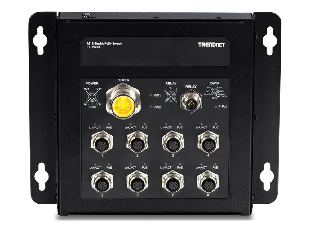 TRENDnet TI-TPG80 - Switch - unmanaged - 8 x 100/1000/10000 + 1 x Shared Gigabit SFP + 1 x SFP