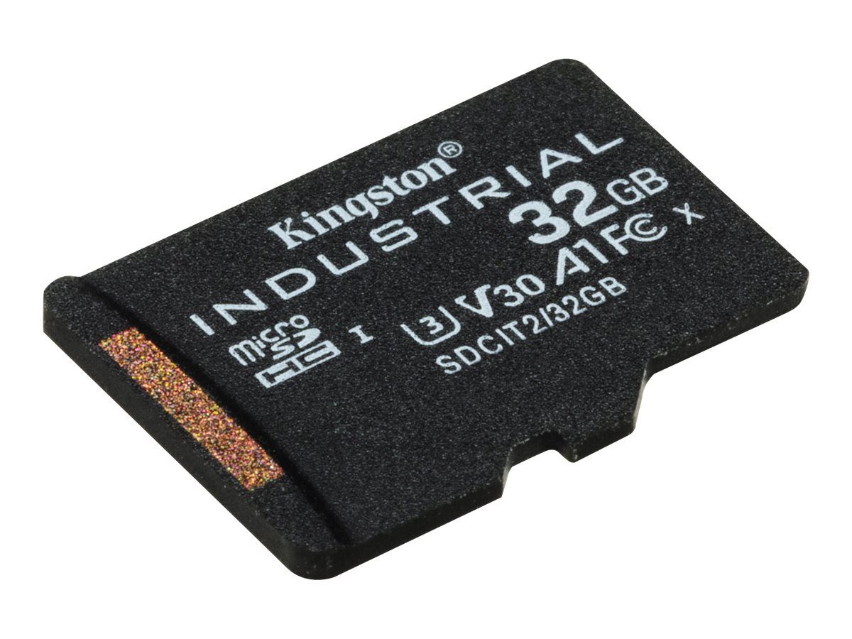 Kingston Industrial - Flash-Speicherkarte (microSDHC/SD-Adapter inbegriffen)