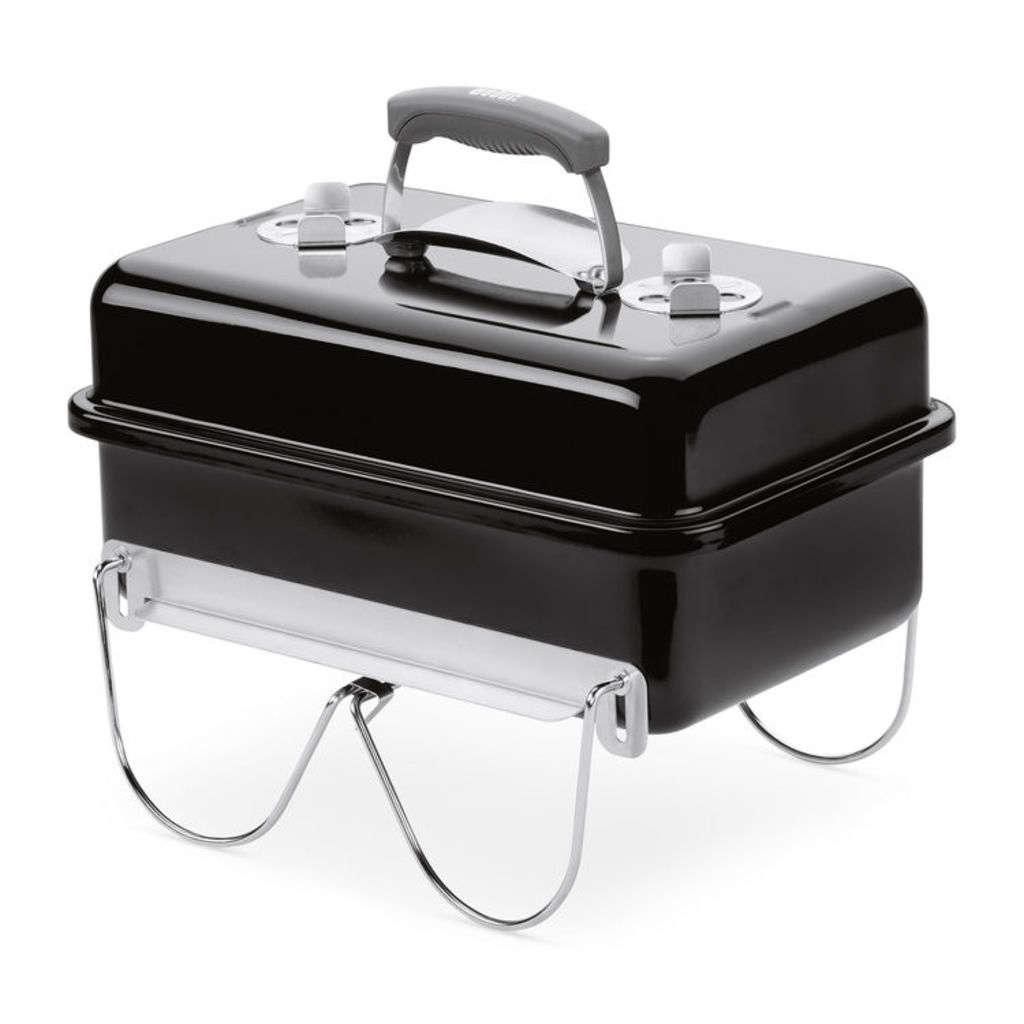 Weber Go-Anywhere Holzkohle, 42 x 26 cm, Black