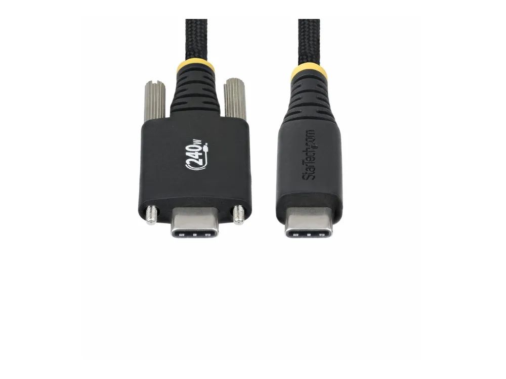 StarTech.com 6.6ft (2m) USB-C Charging Cable, 240W, Silicone Jacket - USB-Kabel - 24 pin USB-C (M)