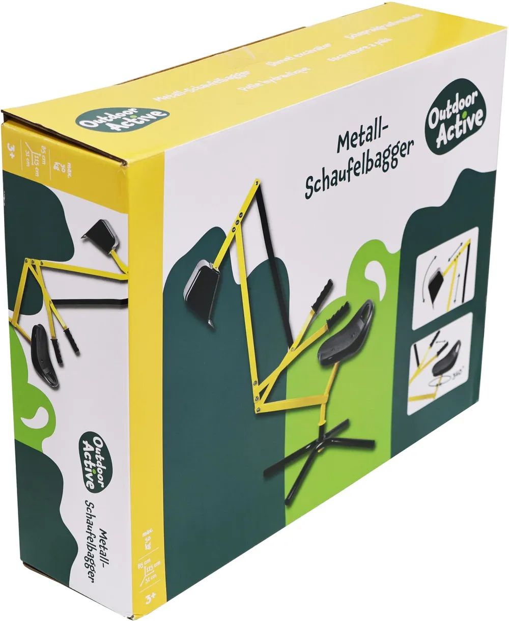 VEDES Großhandel GmbH - Ware OA Metall Schaufelbagger gelb/schwarz