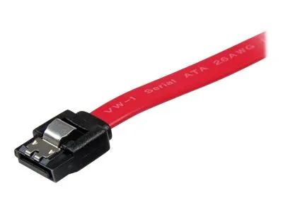 StarTech.com 24in Latching SATA Cable - SATA cable - Serial ATA 150/300/600 - SATA (R)