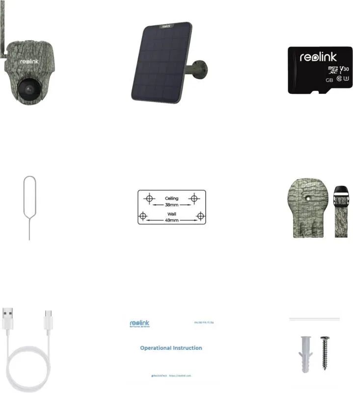 Reolink Go G450 PT LTE Wildkamera inkl. Solarpanel