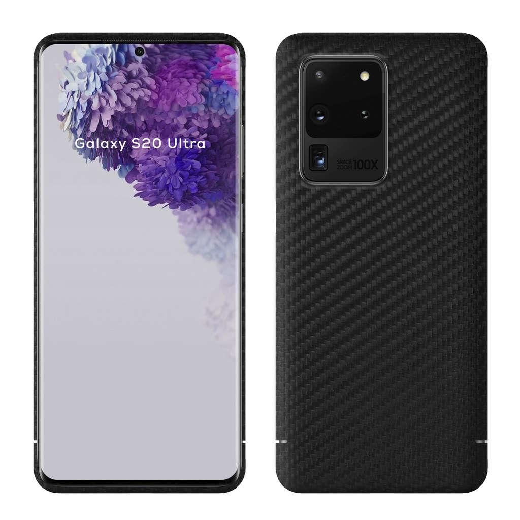 VIVERSIS Carbon Cover Samsung S20 Ultra