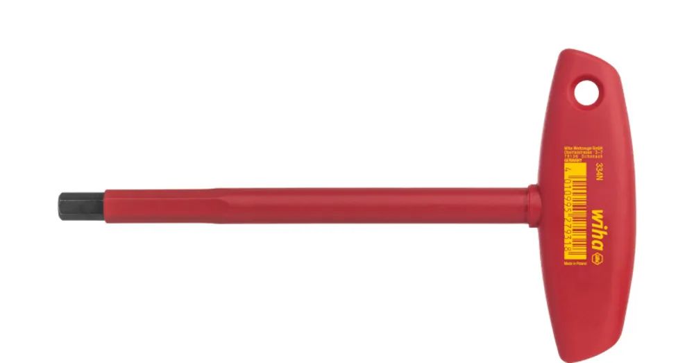 WIHA WERKZEUGE Stiftschlüssel mit Quergriff electric 6-Kant 6x150mm