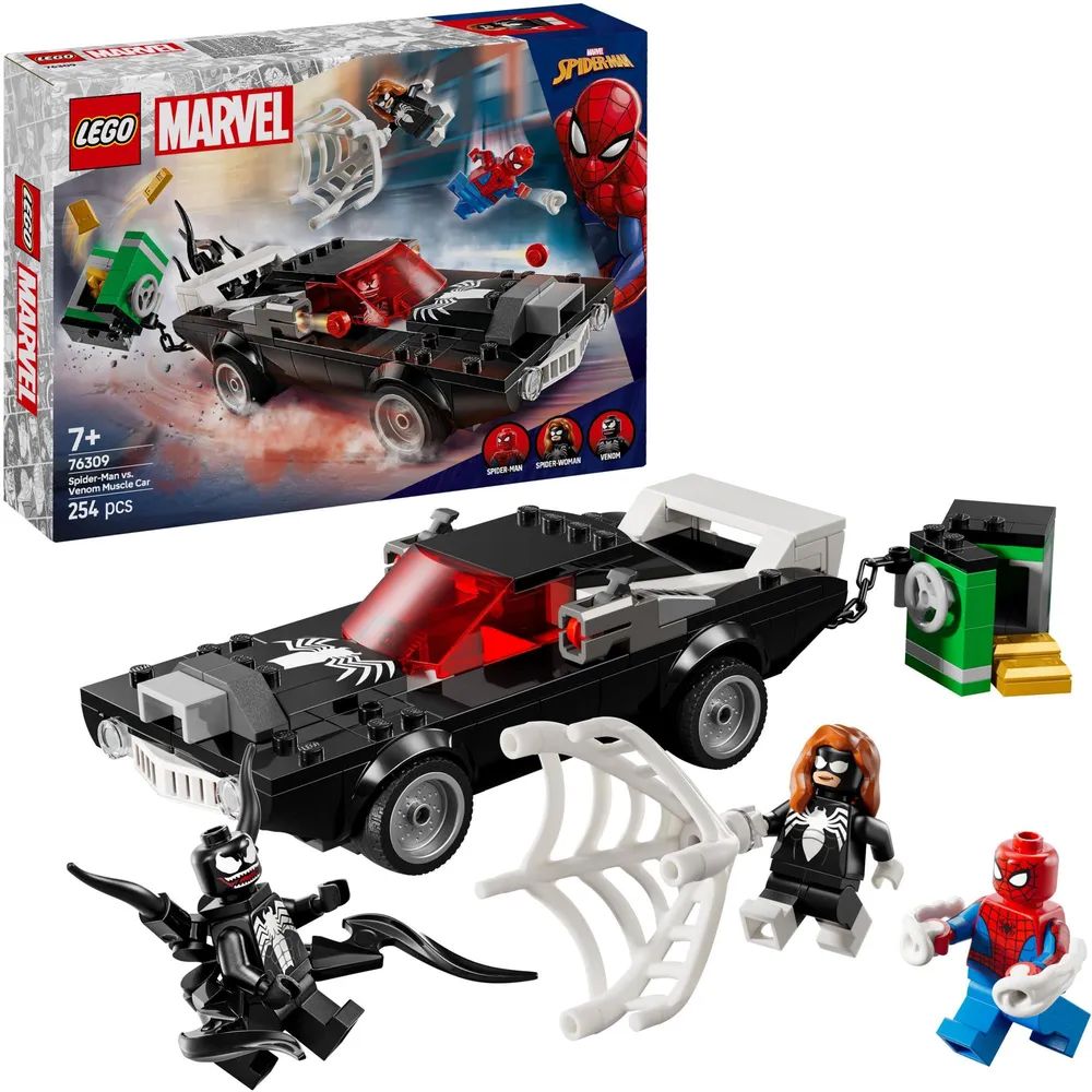 LEGO Marvel 76309 Spider-Man vs. Venom Muscle Car