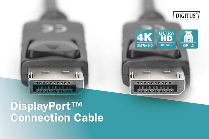 DIGITUS DisplayPort Anschlusskabel