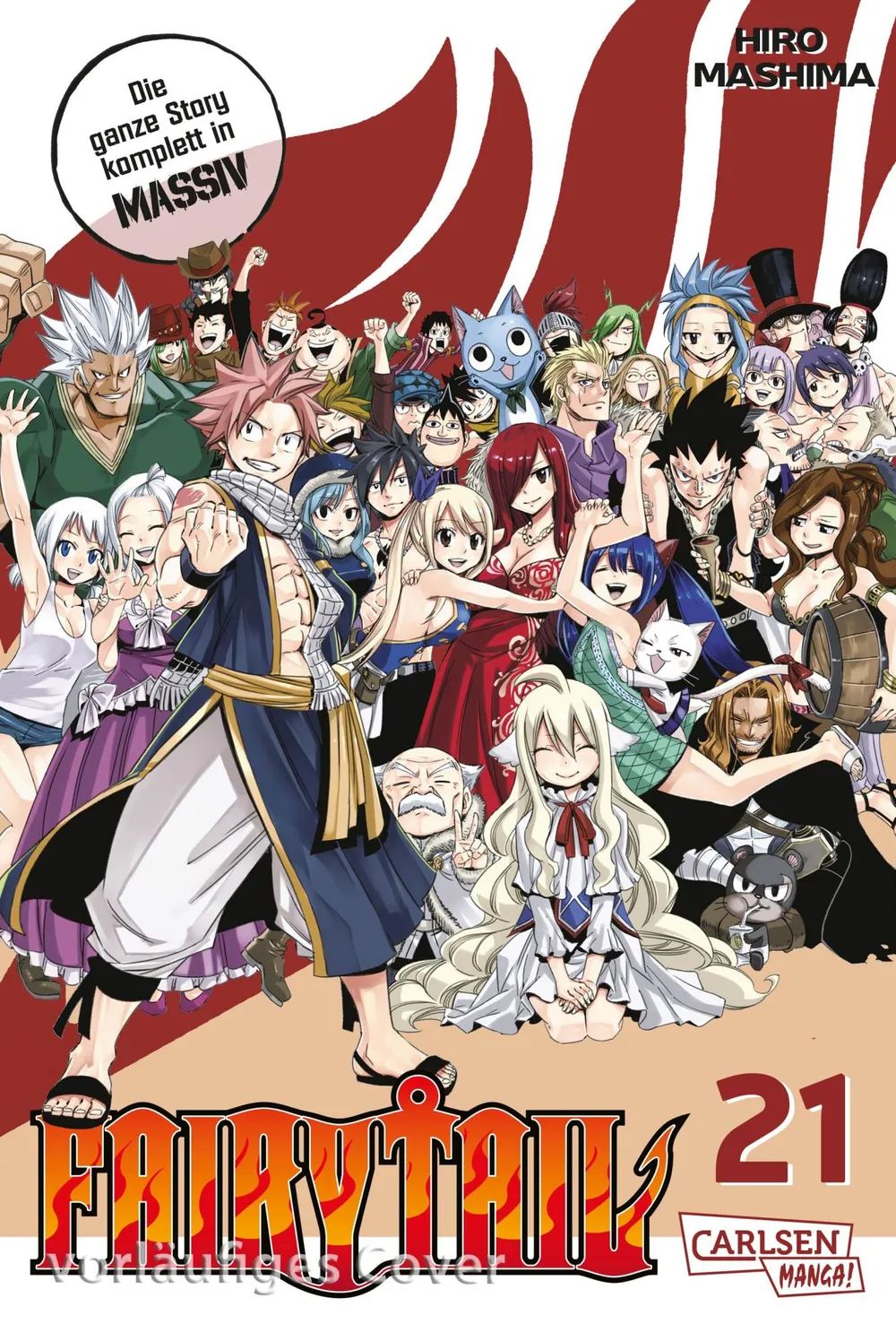 Carlsen Verlag GmbH Fairy Tail Massiv 21