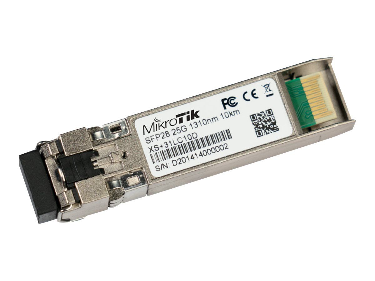 MikroTik MikroTik XS+31LC10D - SFP28 Empfängermodul - SFP+/SFP28 / LC/UPC Einzelmodus