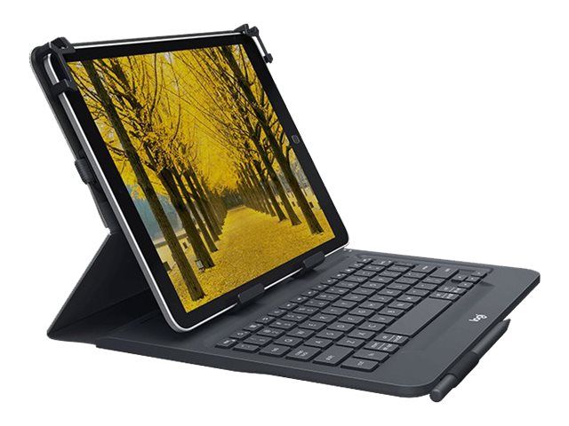 Logitech Universal - Tastatur und Foliohülle - kabellos - Bluetooth 3.0 - QWERTZ - Deutsch (Schweiz)