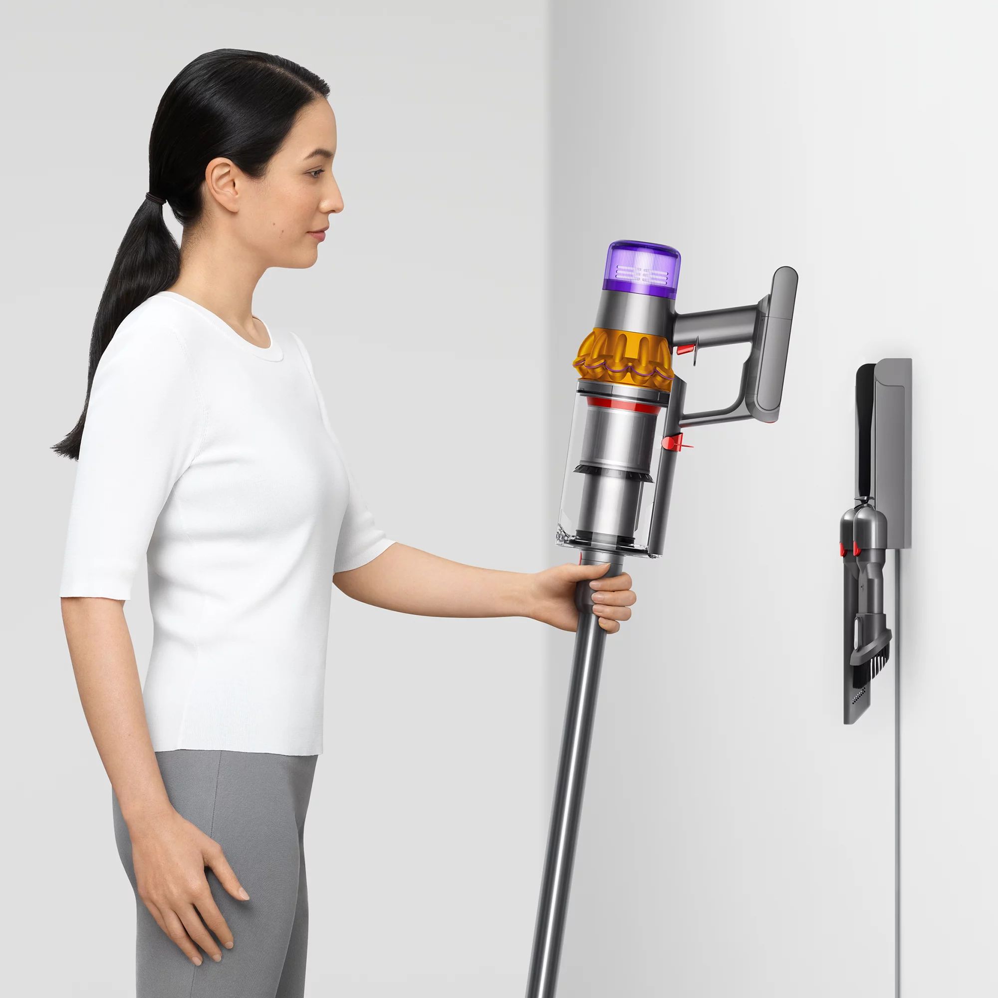 Dyson V15 Detect Absolute, Gelb/Nickel