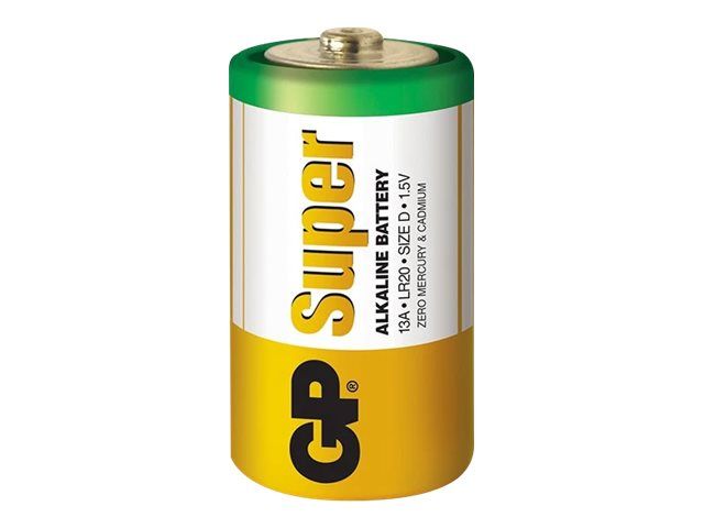 GP Battery GP Super Alkaline 13A - Batterie 2 x D / LR20