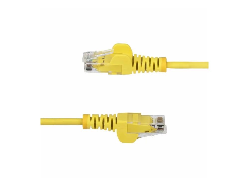 StarTech.com 7m Yellow Slim CAT6 Ethernet Cable, Snagless, 28AWG, LSZH - Patch-Kabel - RJ-45 (M)