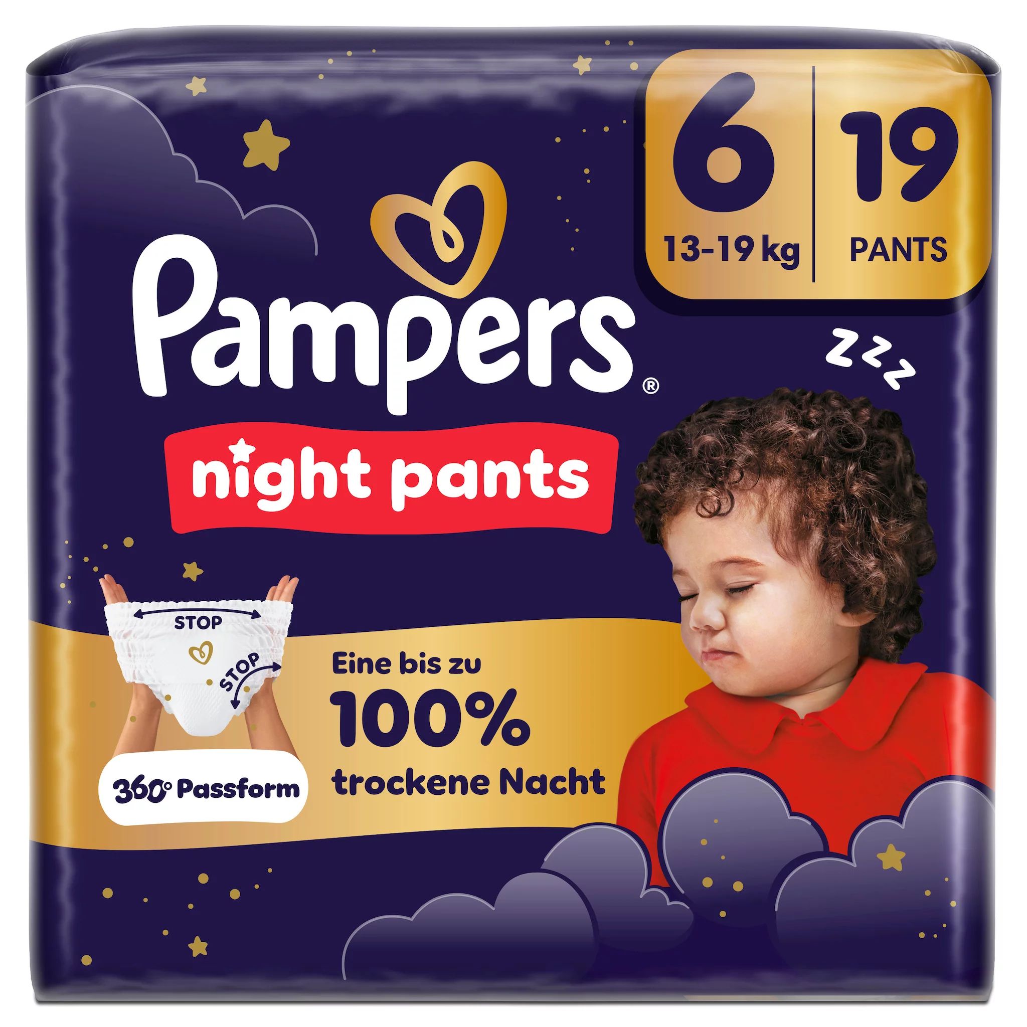 Pampers Night Pants Gr.6 