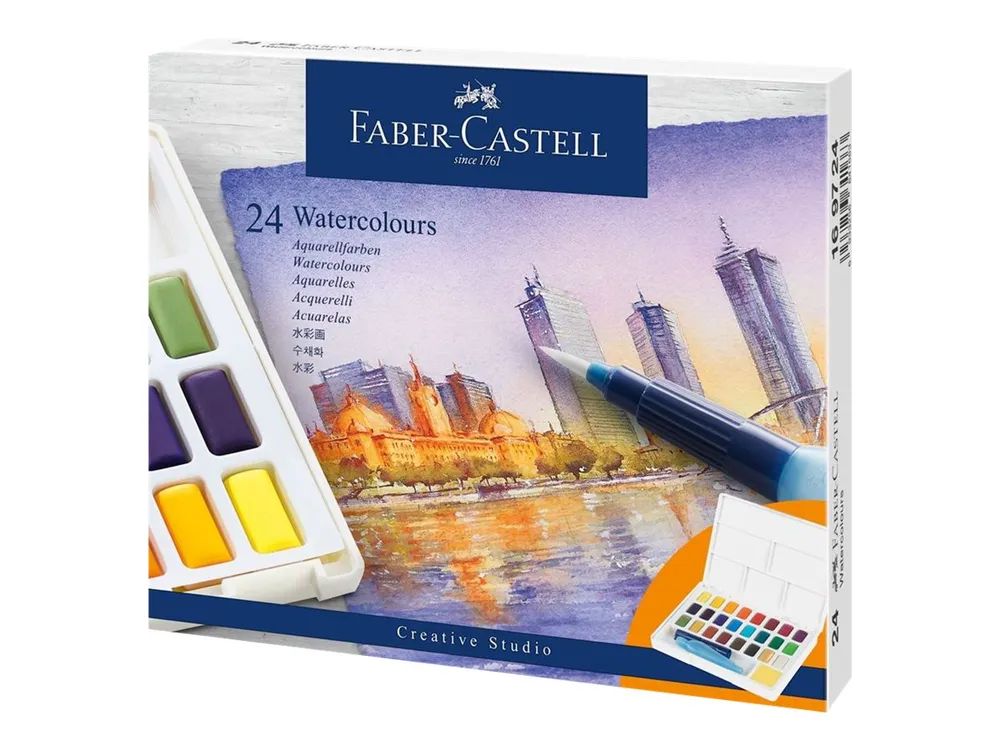 FABER-CASTELL Creative Studio - Farbenset - 24-teilig