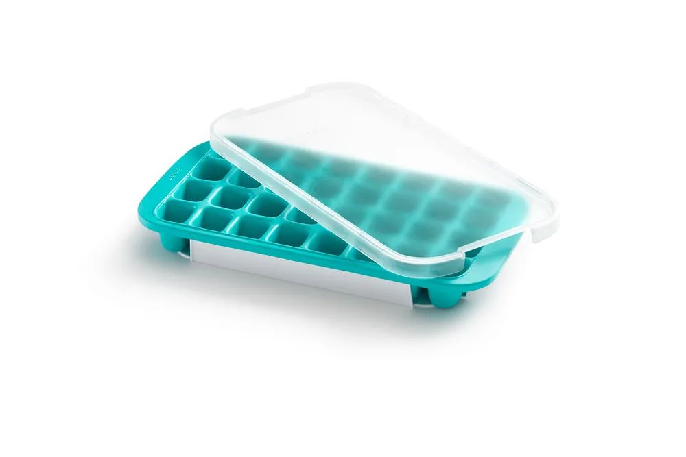 Lékué Eiswürfelform mit Deckel - Turquoise