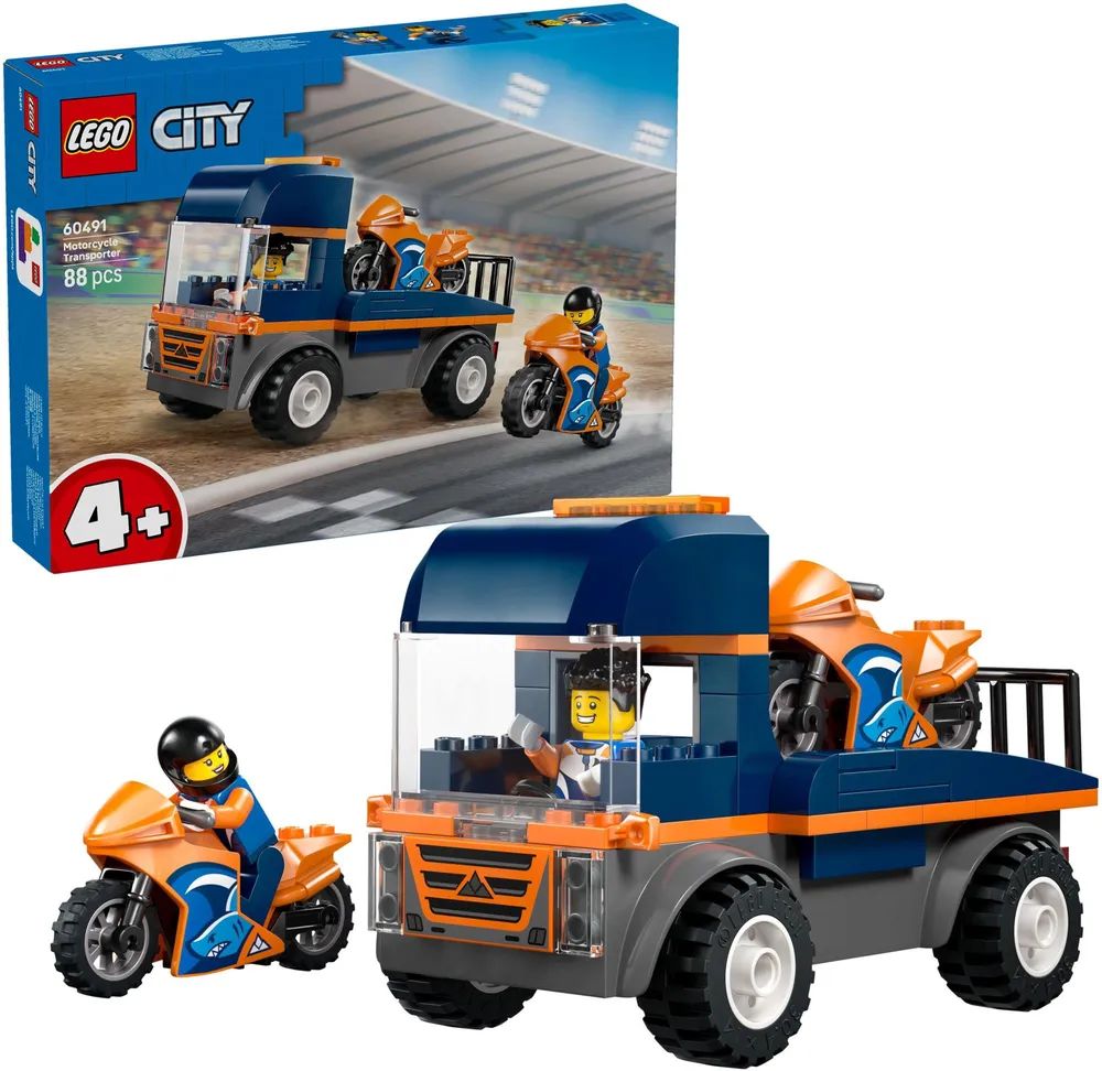 LEGO 60491 City Motorradtransporter