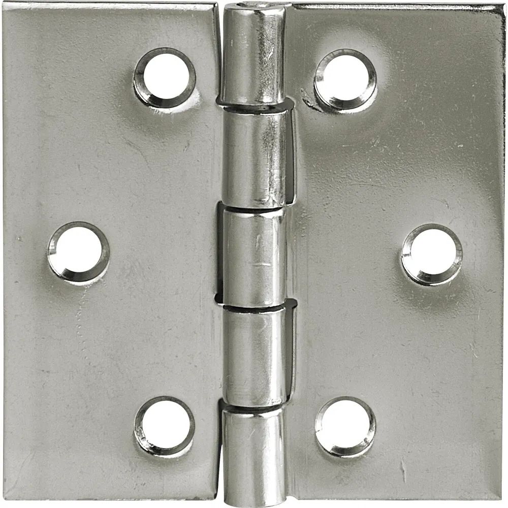 SCHMALE Scharnier DIN 7954 C quadratisch 50 x 50 mm Edelstahl