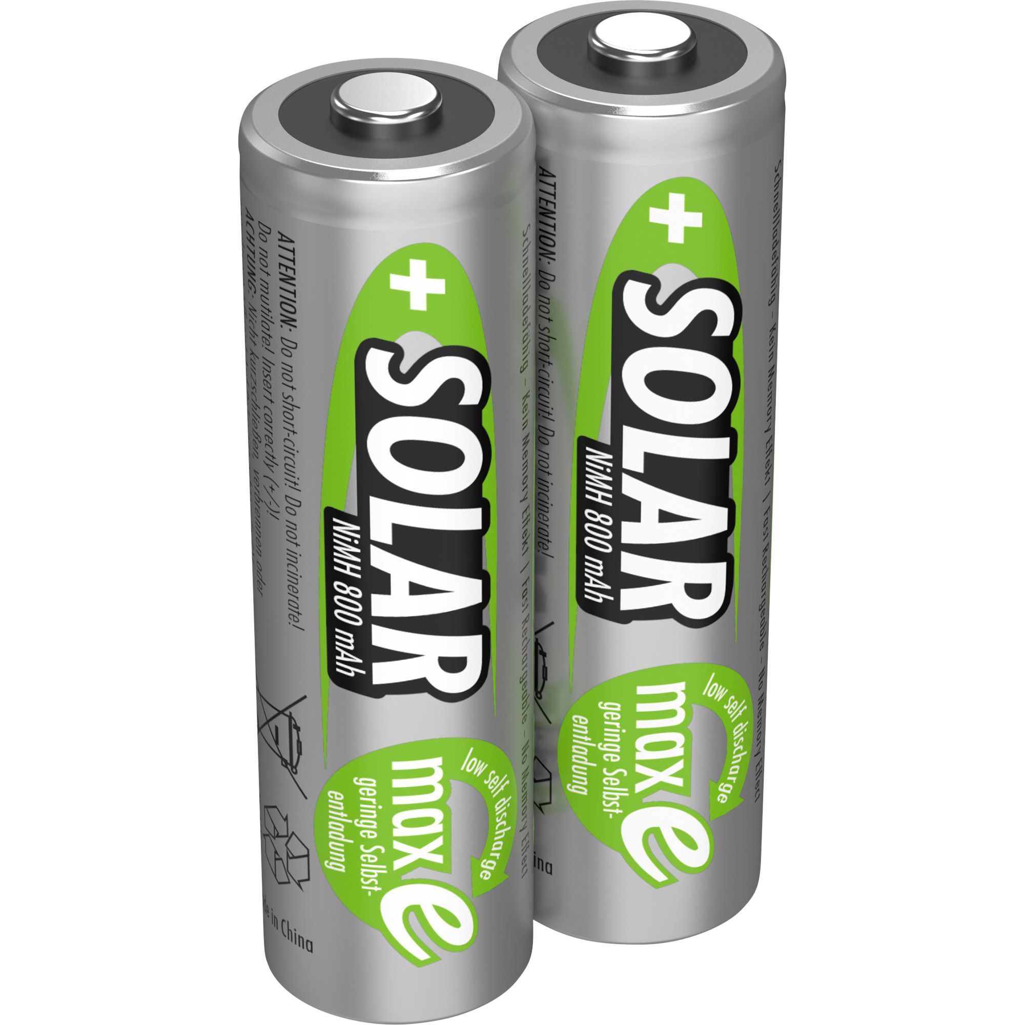 Ansmann Solar - Batterie 2 x AA-Typ - NiMH - (wiederaufladbar)