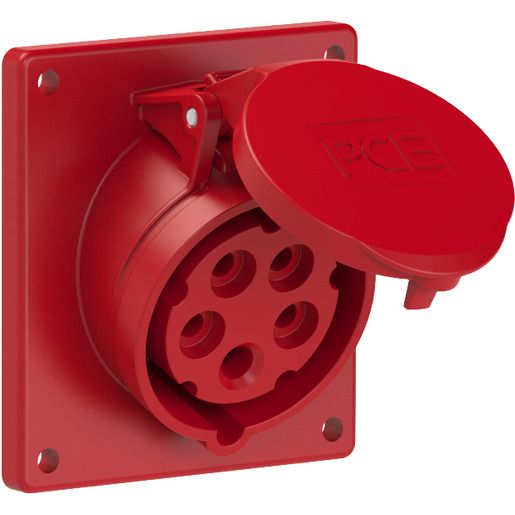PCE ANBAUDOSE S. 16A 5P 6H IP44/54 / 415-6F9