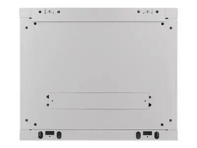 Intellinet Network Cabinet, Wall Mount (Standard), 9U, Usable Depth 350mm/Width 540mm, Grey, Assembled, Max 60kg, Metal & Glass Door, Back Panel, Removeable Sides, Suitable also for use on desk or floor, 19",Parts for wall install (eg screws/rawl plu