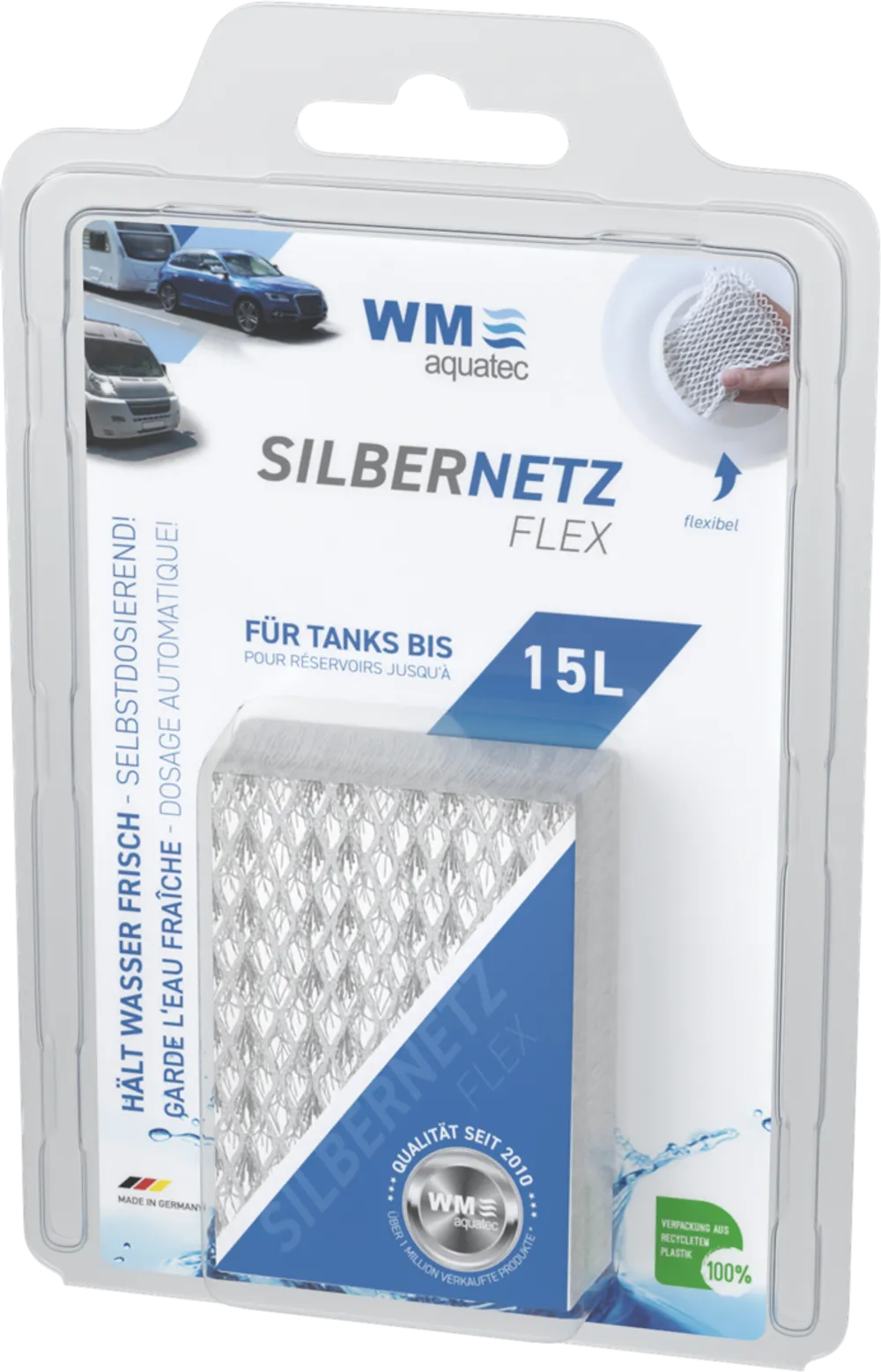 WMaquatec Silbernetz bis 15 Liter Tankgröße
