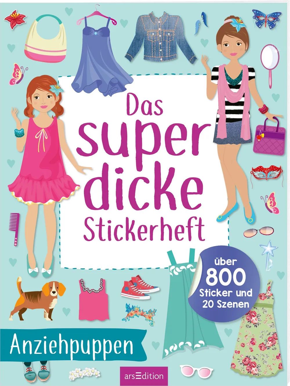 Ars Edition GmbH Superd. Stickerheft: Anzieh.