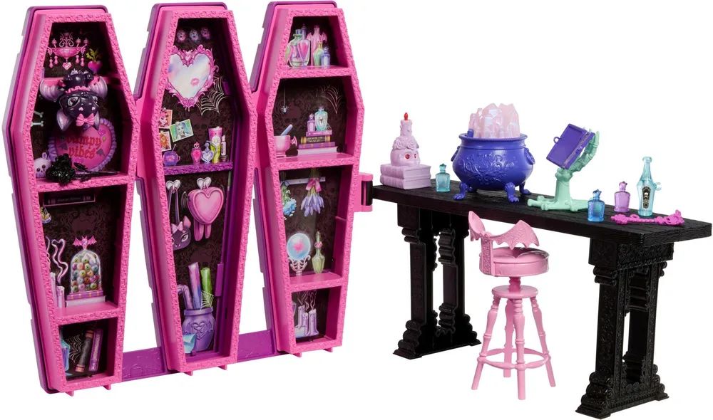 Mattel GmbH MH Draculaura Geheimnis Spielset
