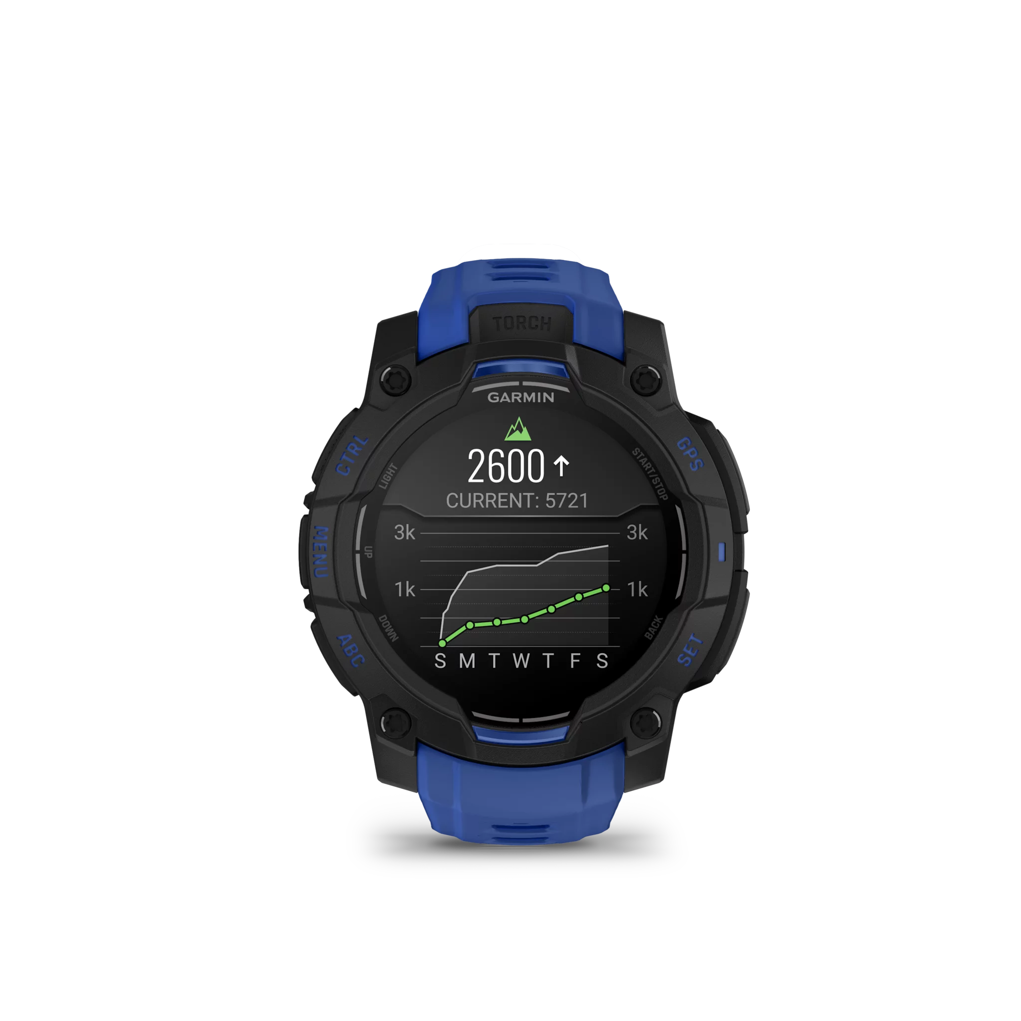 Garmin Instinct 3 AMOLED, 45mm, Bolt Blue