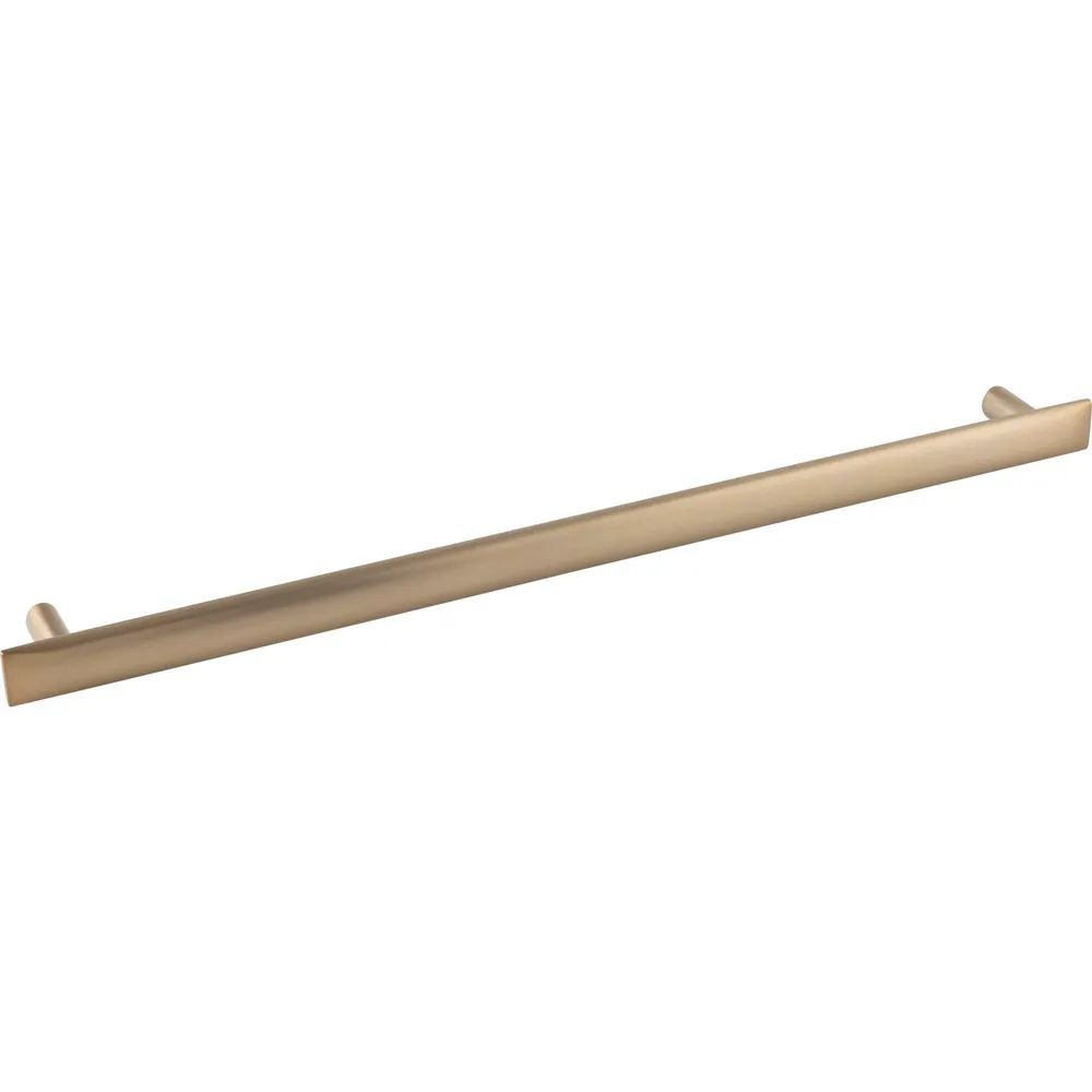 Furnipart Möbelgriff Flow Breite 356 mm, LA 320 mm, Zinkdruckguss, Messing gebürstet