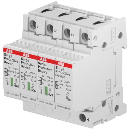 ABB ÜBERSP.ABL. TYP1-2 4P / OVR T1-T2 3N XX P QS 2CTB815710R1900