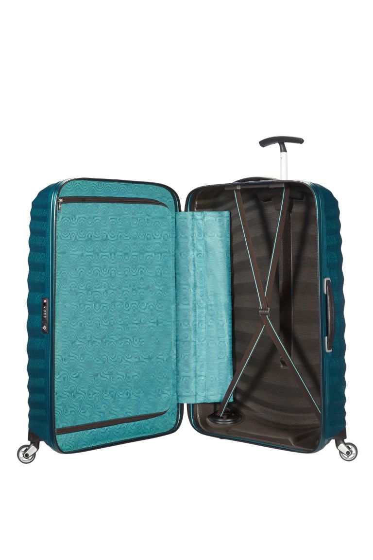SAMSONITE LITE-SHOCK SPINNER 75/28, petrol blue