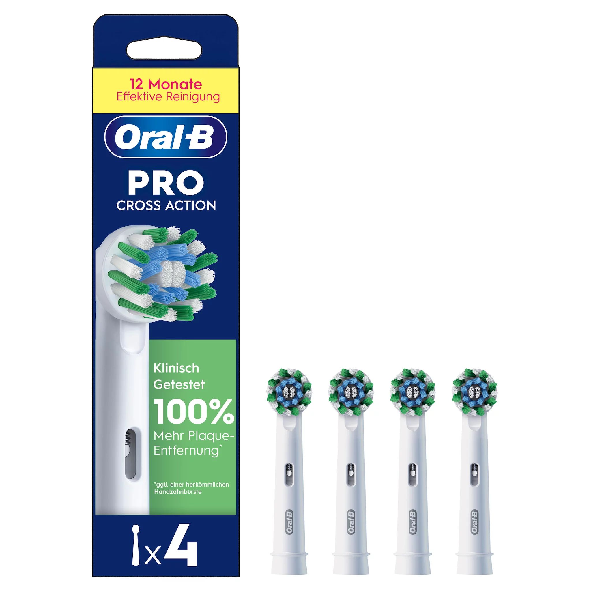 Oral-B Pro CrossAction 4er