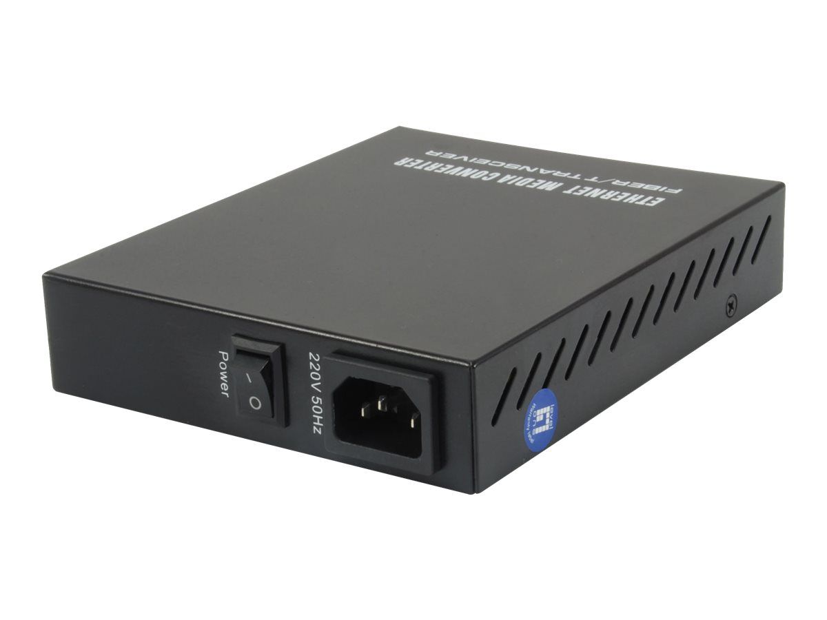 LevelOne GVM-1101 - Medienkonverter - 1GbE - 10Base-T, 100Base-TX, 1000Base-T, 1000Base-X
