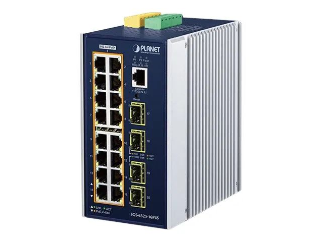 Planet IGS-6325-16P4S - Switch - L3 - managed - 16 x 10/100/1000 (PoE+)