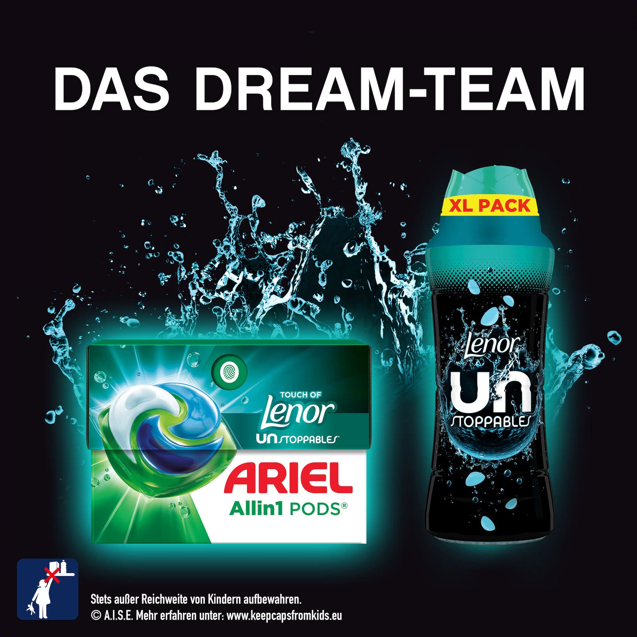 Lenor Unstoppables, Fresh, 735g