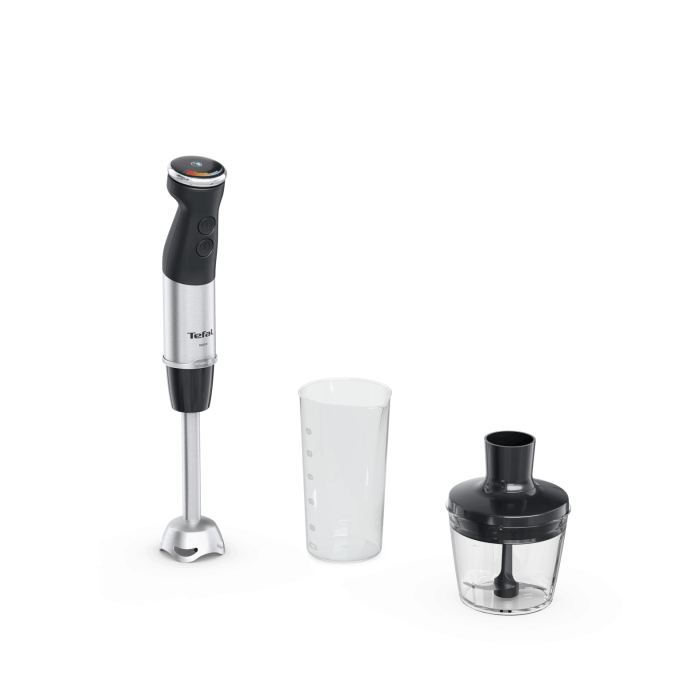 Tefal HB6728 Stabmixer Quickchef+ mit Powelix Klingen-Technologie - schwarz