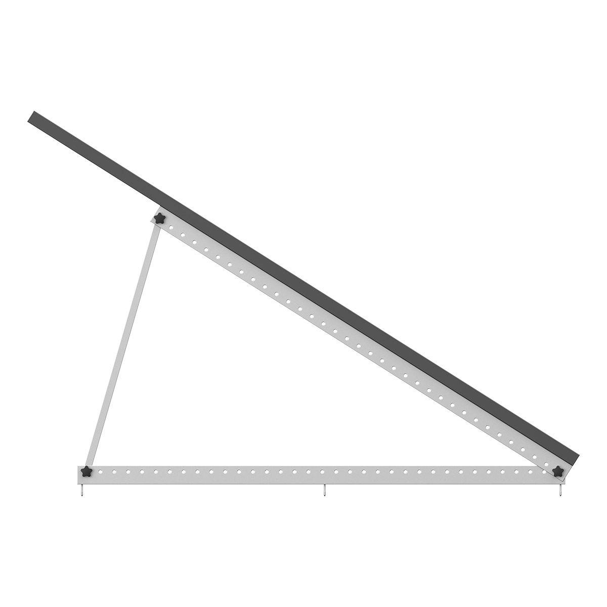 Ecoflow Solarkollektor - starr - 400 Watt - Schwarz (Packung mit 2)