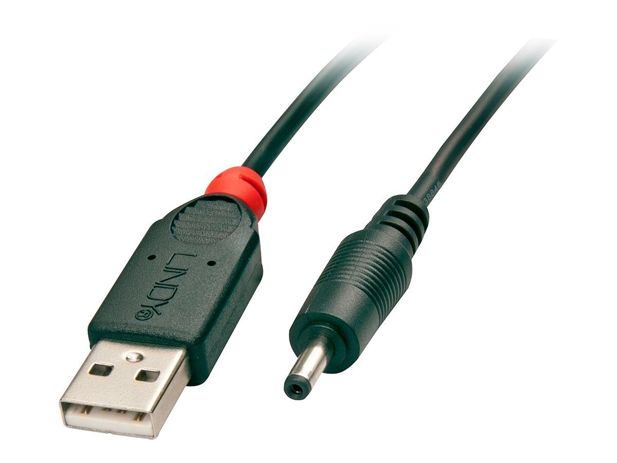 Lindy USB-Ladekabel - Gleichstromstecker 3,5 x 1,35 mm männlich zu USB (nur Strom)