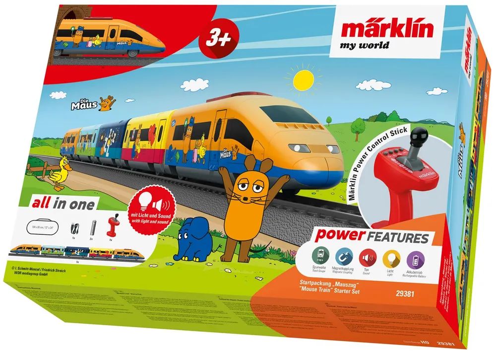 Gebr. Märklin & Cie GmbH H0 MyWorld Startpck. Mauszug für Kinder