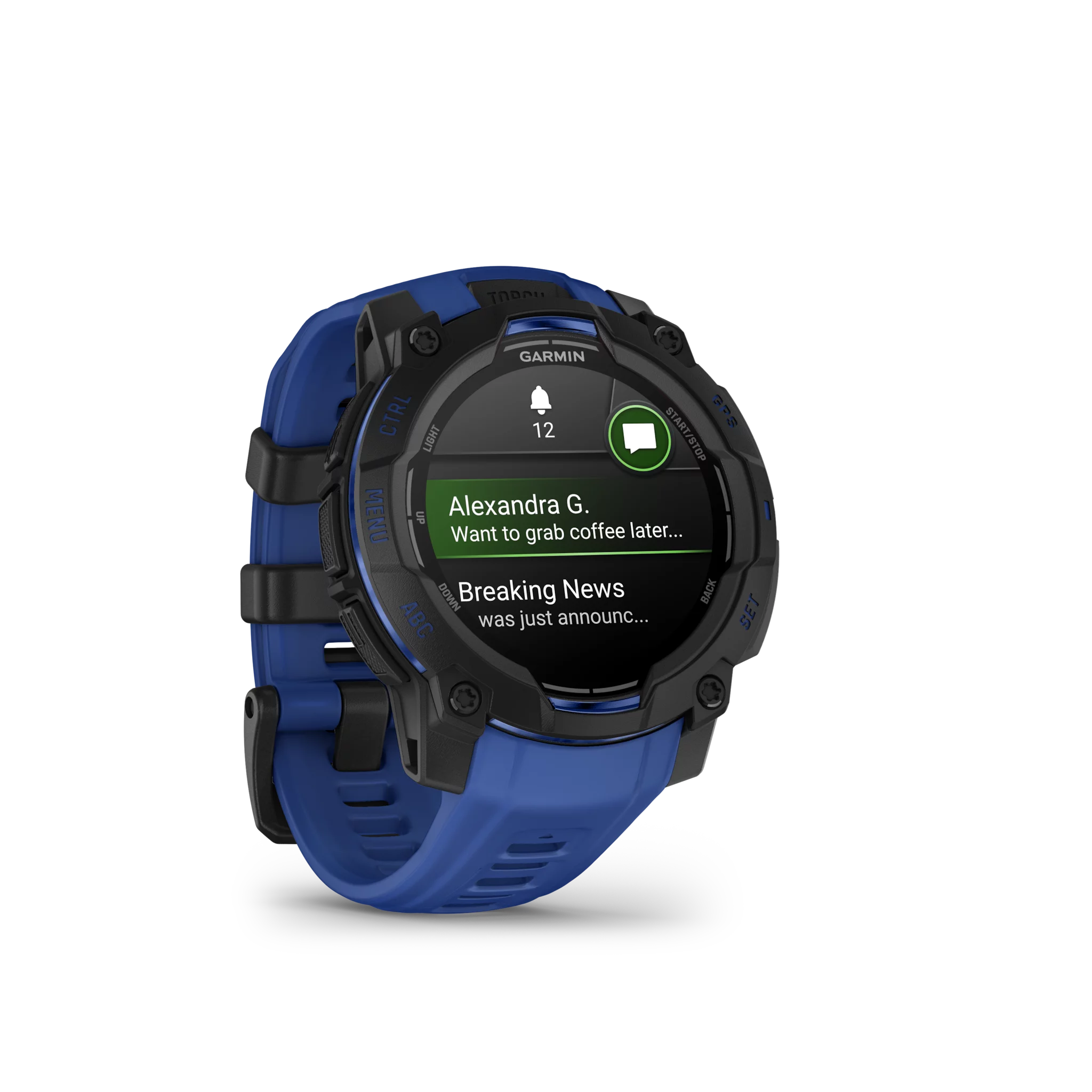 Garmin Instinct 3 AMOLED, 45mm, Bolt Blue