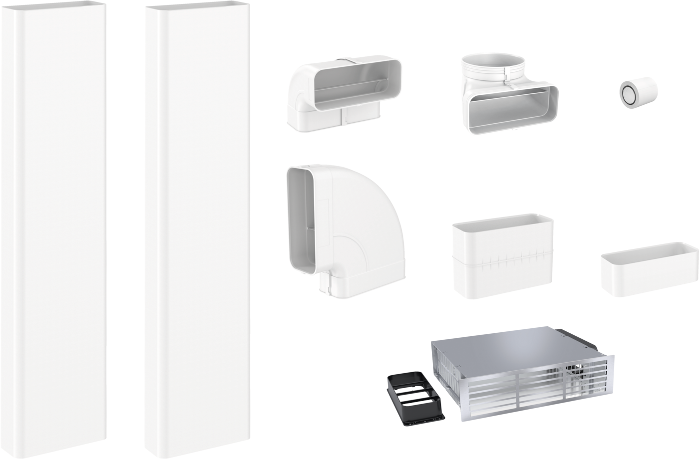 Miele DFKS-UR Flachkanal-Set Umluft für KMDA 7272 / 7473